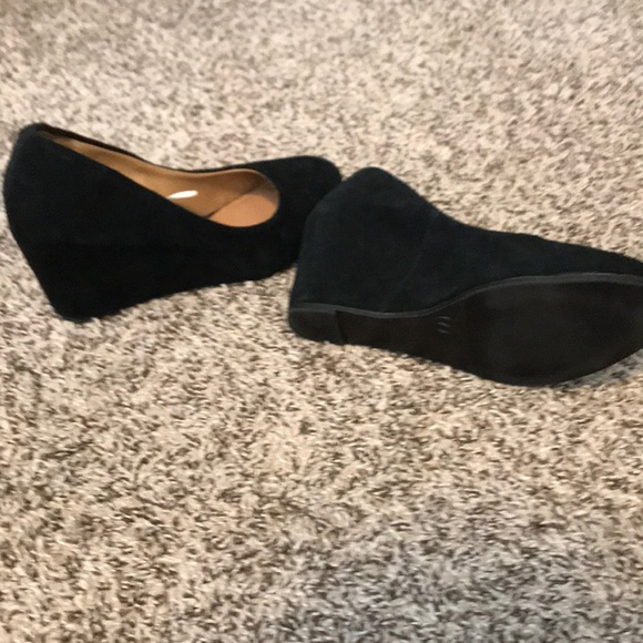 Black wedge heels - Picture 4 of 4